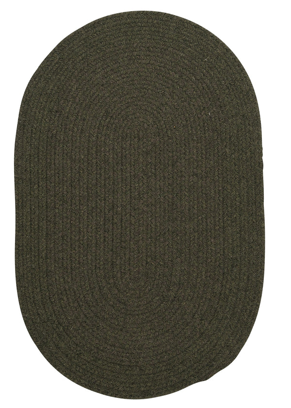 Bristol Simple Designed Oval Rugs