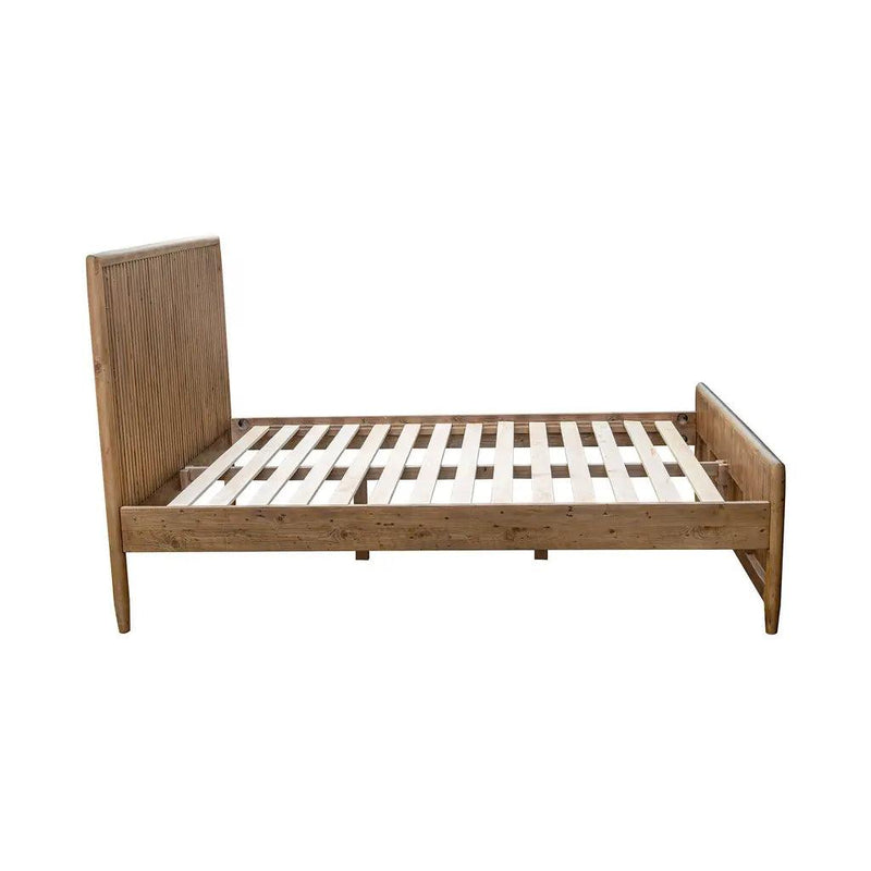 Britanica Modern Elegance Wooden Bed-Beds-LH Imports-LOOMLAN