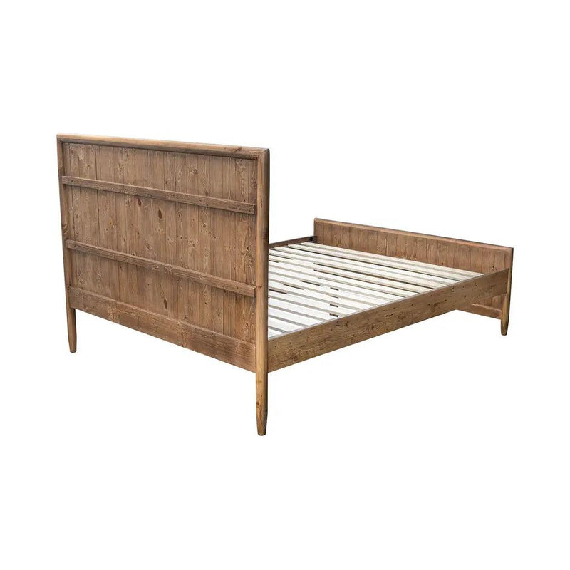 Britanica Modern Elegance Wooden Bed-Beds-LH Imports-LOOMLAN