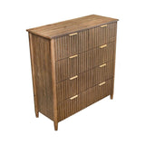 Britanica Modernd Wooden 5 Drawer Chest