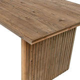 Britanica Wood Rectangular Dining Table-Dining Tables-LH Imports-LOOMLAN