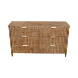 Britanica Modern Rustic Designed 6 Drawer Dresser