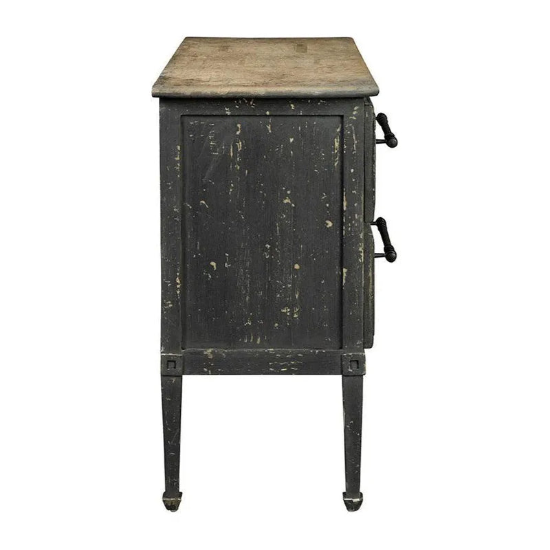 Brockton Wooden Black Chest