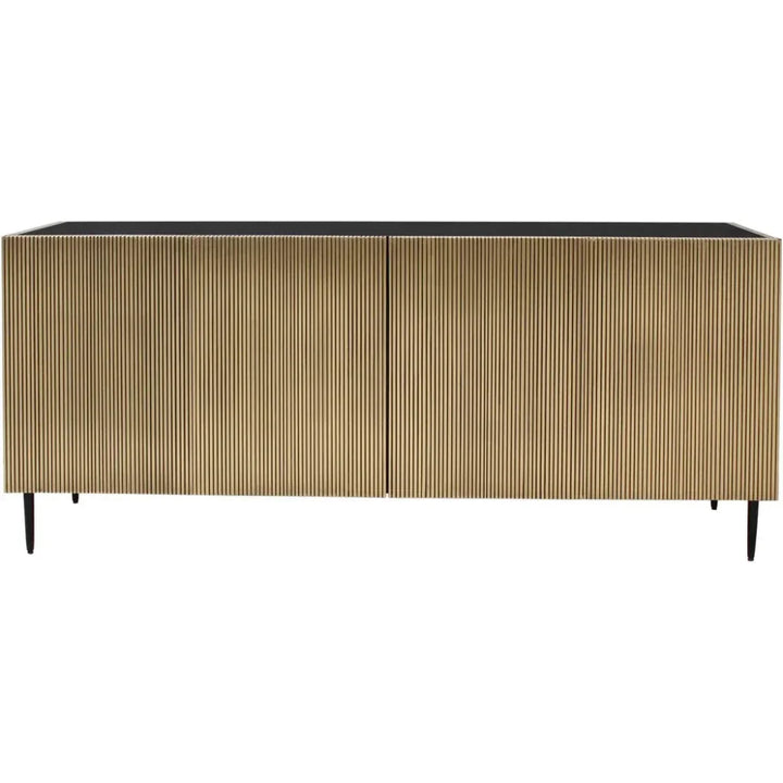 Brogan Wood and Iron Sideboard - LOOMLAN - Moe's Home - Sideboards