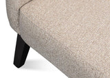 Bronson Accent Tub Chair In Beige Performance Fabric-Accent Chairs-Sarreid-LOOMLAN