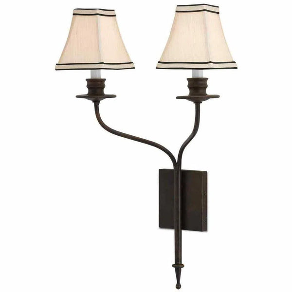 Bronze Gold Highlight Wall Sconce Wall Sconces LOOMLAN By Currey & Co
