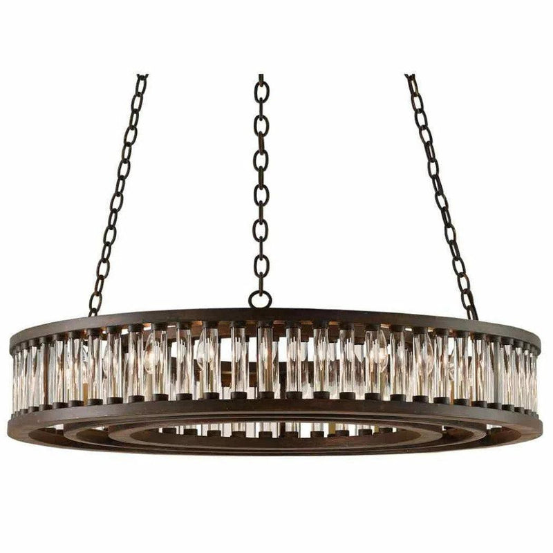 Bronze Verdigris Elixir Chandelier