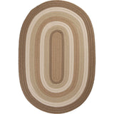 Brooklyn Modern Oval Outdoor Rugs-Outdoor Rugs-Colonial Mills-Natural-2' x 3'-LOOMLAN