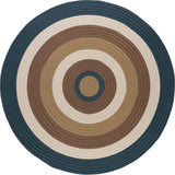 Brooklyn Modern Round Outdoor Rugs-Outdoor Rugs-Colonial Mills-Blue Haze-3' x 3'-LOOMLAN