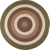 Brooklyn Modern Round Outdoor Rugs-Outdoor Rugs-Colonial Mills-Moss-3' x 3'-LOOMLAN