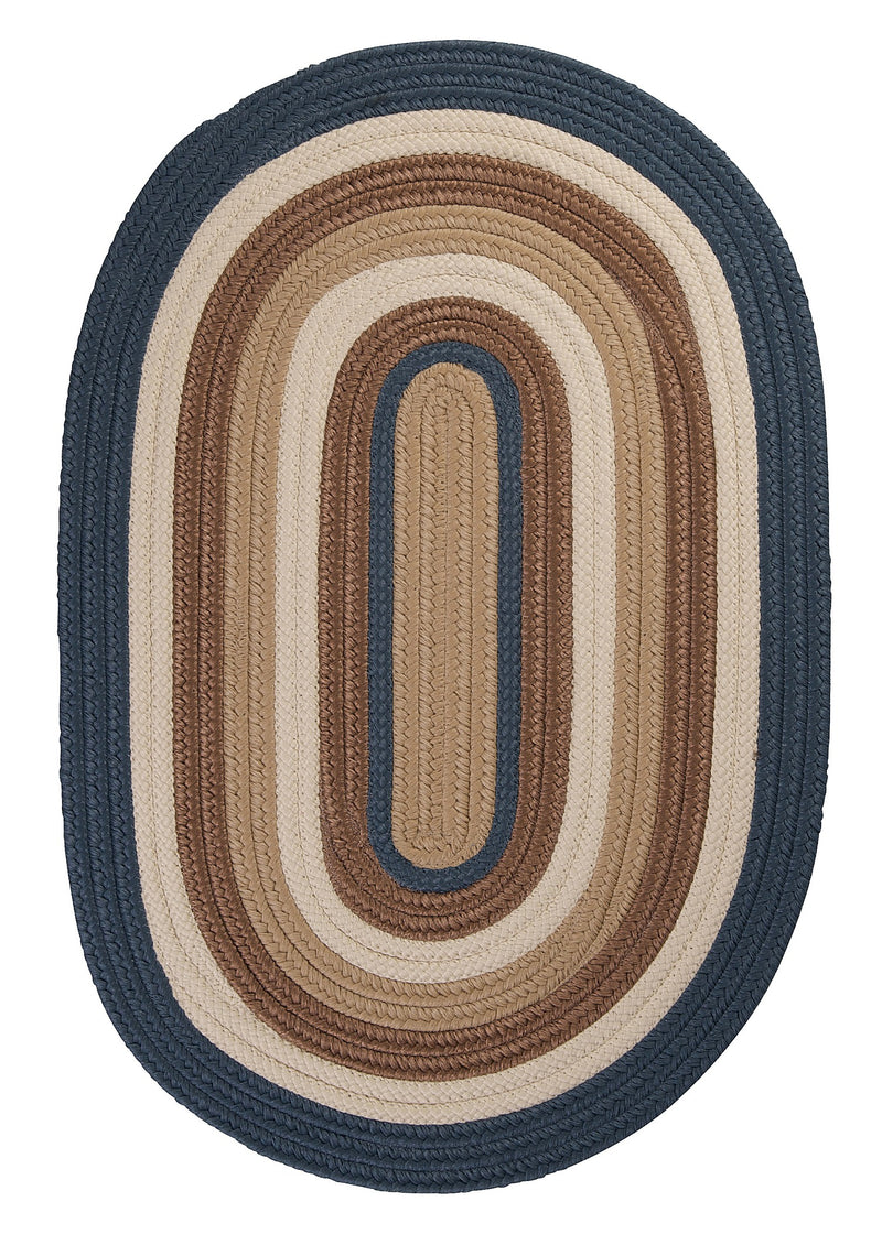 Brooklyn Modern Oval Outdoor Rugs