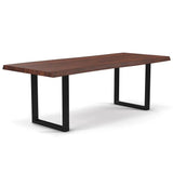 Brooks U Base Rectangular Dining Table