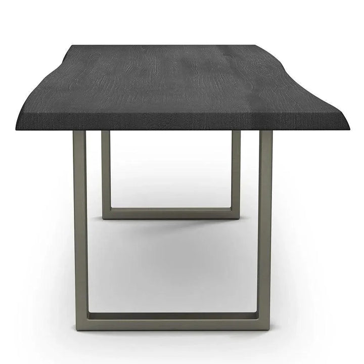 Brooks U Base Rectangular Dining Table-Dining Tables-Urbia-LOOMLAN