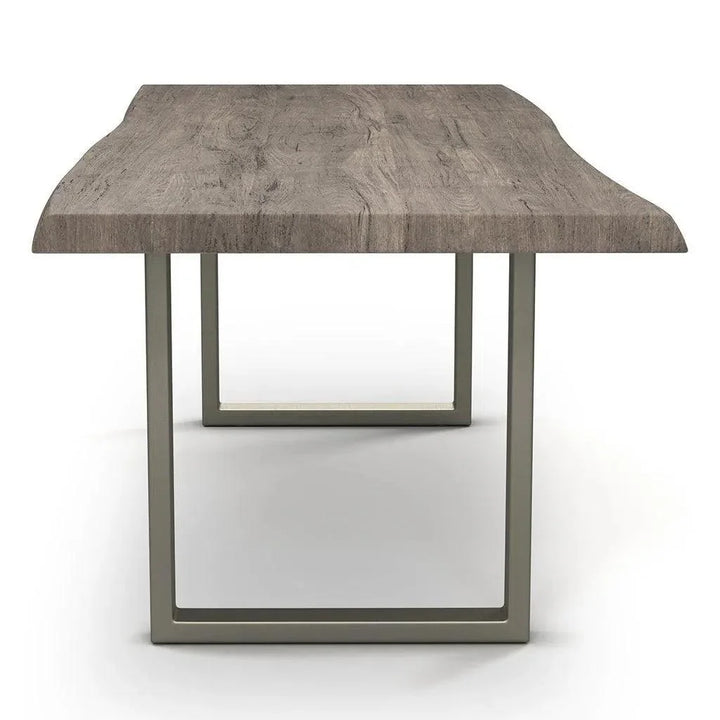 Brooks U Base Rectangular Dining Table-Dining Tables-Urbia-LOOMLAN