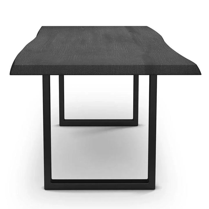 Brooks U Base Rectangular Dining Table-Dining Tables-Urbia-LOOMLAN