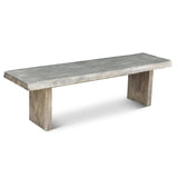 Brooks Wooden Modern Bench-Dining Benches-Urbia-LOOMLAN