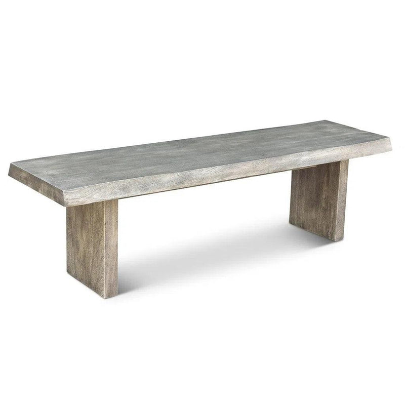 Brooks Wooden Modern Bench-Dining Benches-Urbia-LOOMLAN