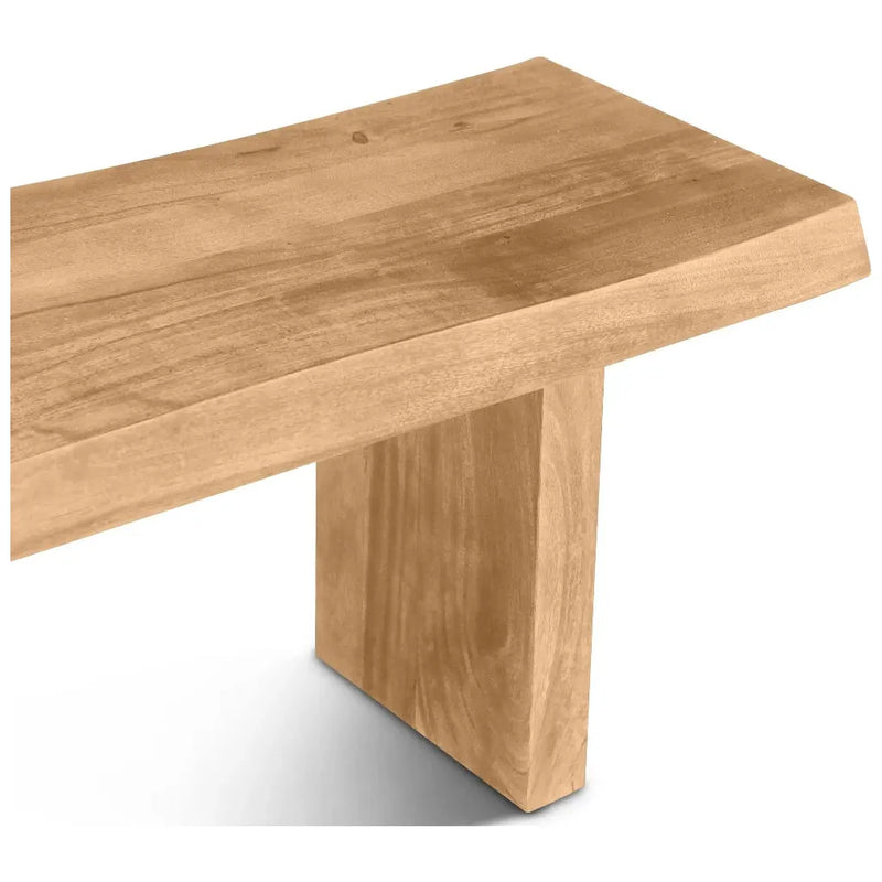 Brooks Wooden Modern Bench-Dining Benches-Urbia-LOOMLAN