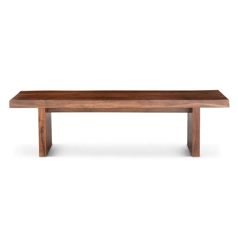 Brooks Wooden Modern Bench-Dining Benches-Urbia-LOOMLAN