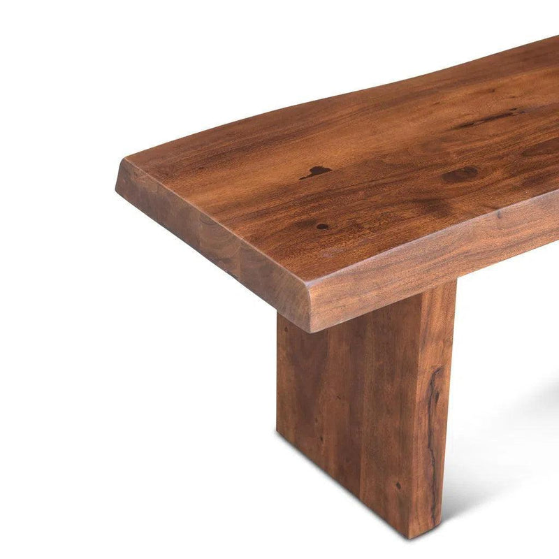 Brooks Wooden Modern Bench-Dining Benches-Urbia-LOOMLAN