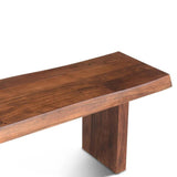 Brooks Wooden Modern Bench-Dining Benches-Urbia-LOOMLAN