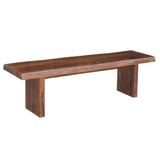 Brooks Wooden Modern Bench-Dining Benches-Urbia-Americano-78" W-LOOMLAN