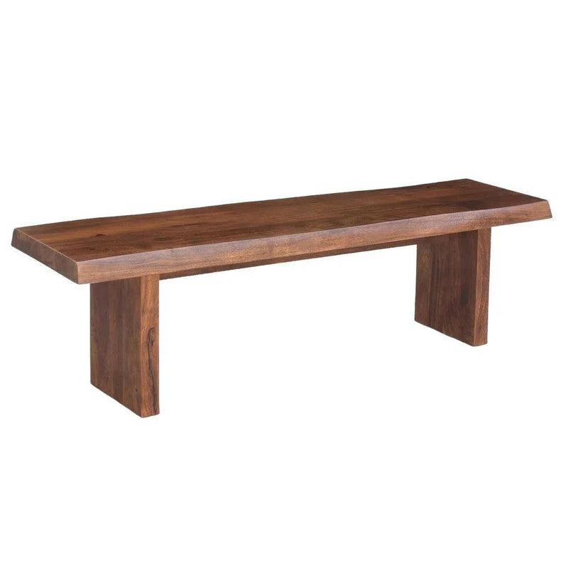 Brooks Wooden Modern Bench-Dining Benches-Urbia-Americano-78" W-LOOMLAN