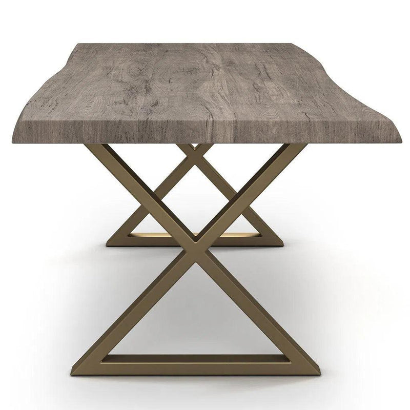 Brooks X Base Rectangular Dining Table