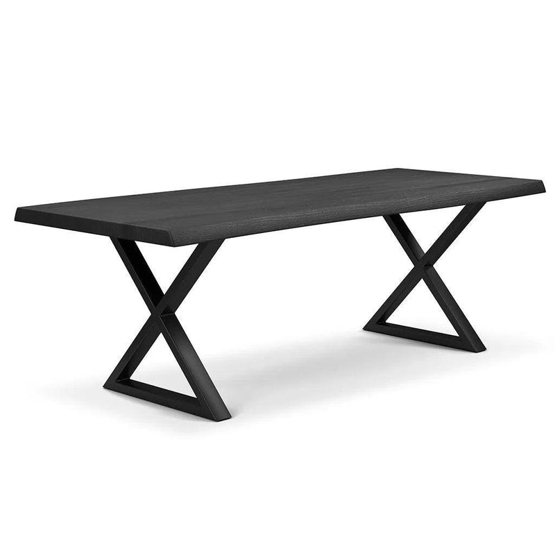 Brooks X Base Rectangular Dining Table