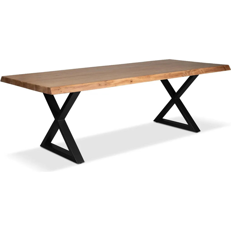 Brooks X Base Rectangular Dining Table