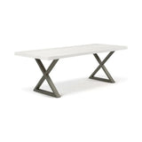 Brooks X Base Rectangular Dining Table