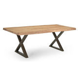 Brooks X Base Rectangular Dining Table