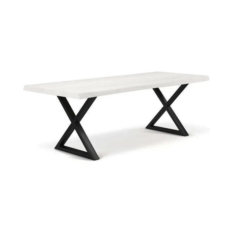 Brooks X Base Rectangular Dining Table