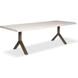 Brooks Y Base Rectangular Dining Table