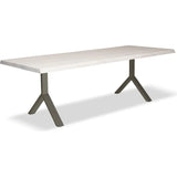 Brooks Y Base Rectangular Dining Table