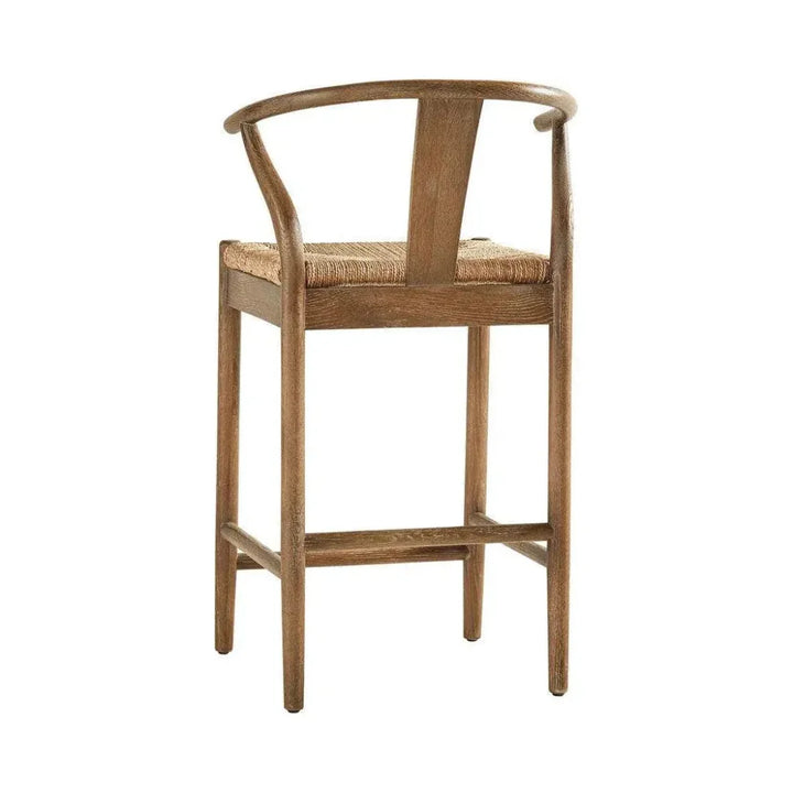 Broomstick Counter Stool a hand woven seat - LOOMLAN - Furniture Classics - Counter Stools