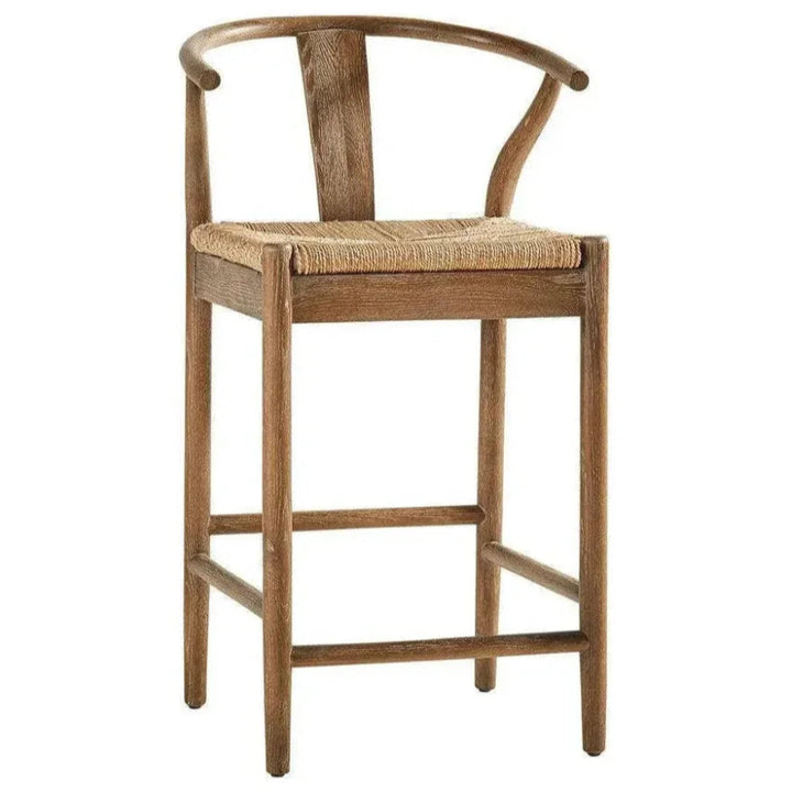 Broomstick Counter Stool a hand woven seat - LOOMLAN - Furniture Classics - Counter Stools