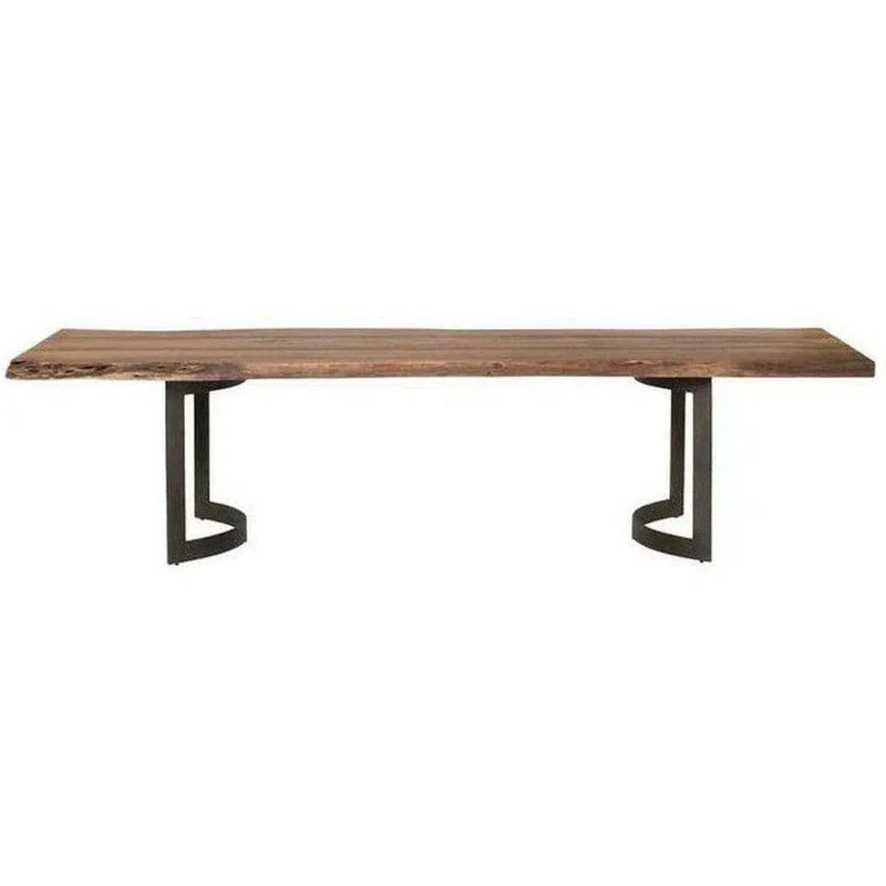 Brown Reclaimed Wood Dining Table Seats 8