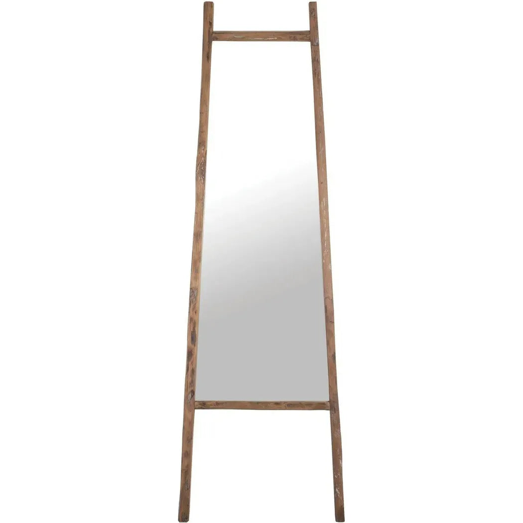 Brown Rectangle Floor Mirror Wood D-Bodhi Collection