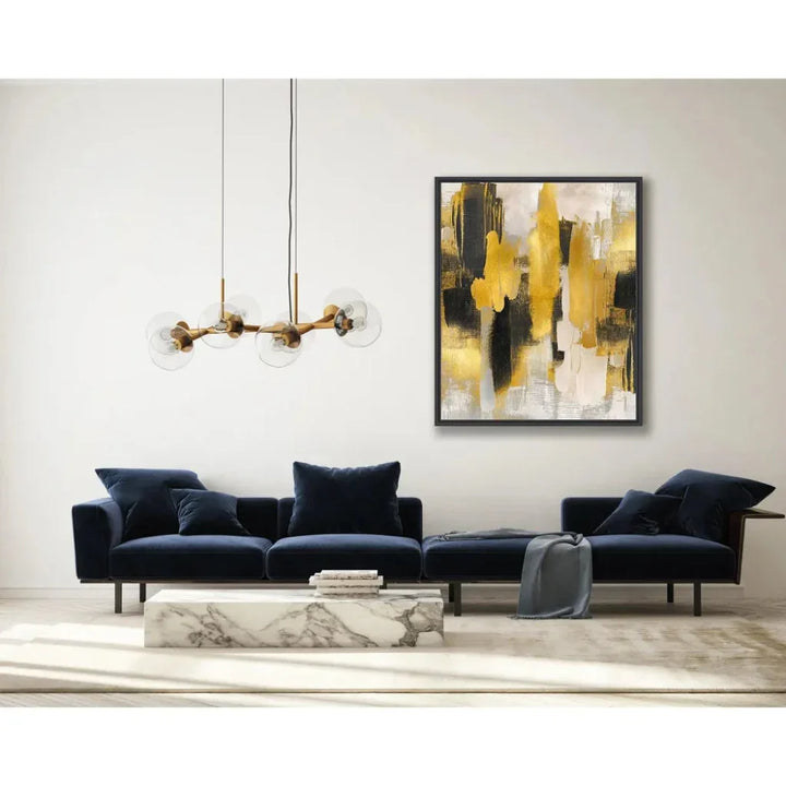 Brush Tones II d Canvas Art For Living Room - LOOMLAN - LOOMLAN - Canvas Art