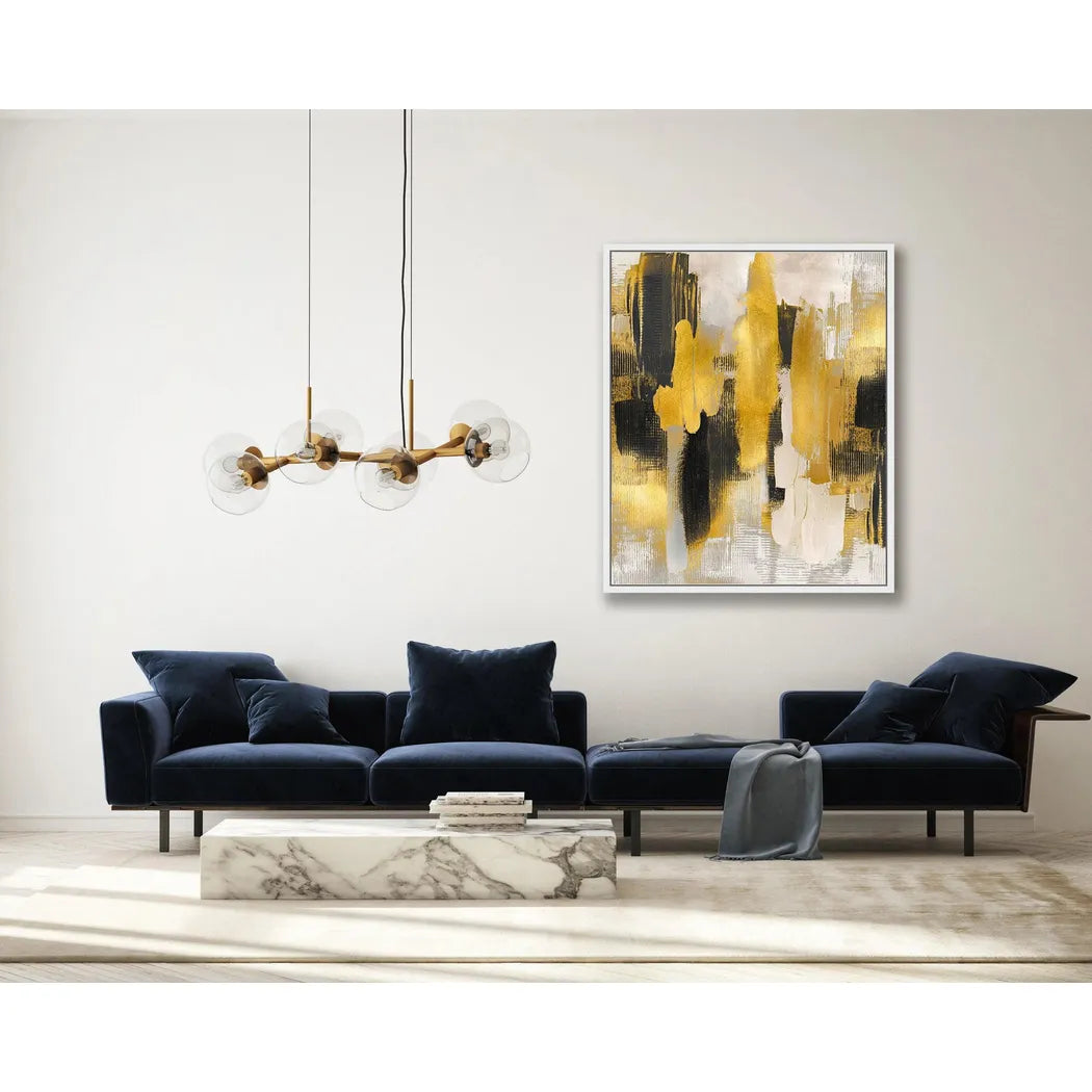 Brush Tones II d Canvas Art For Living Room