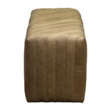 Bryant Leather Luxurious Bench Ottoman