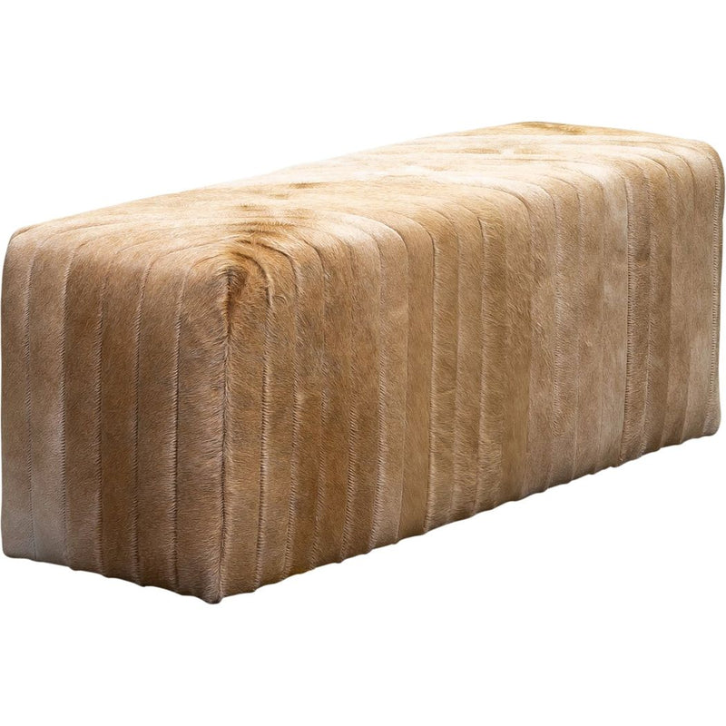 Bryant Leather Luxurious Bench Ottoman