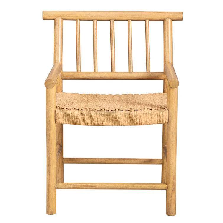 Bryson Creek Solid Wood Framed Armchair-Accent Chairs-Furniture Classics-LOOMLAN