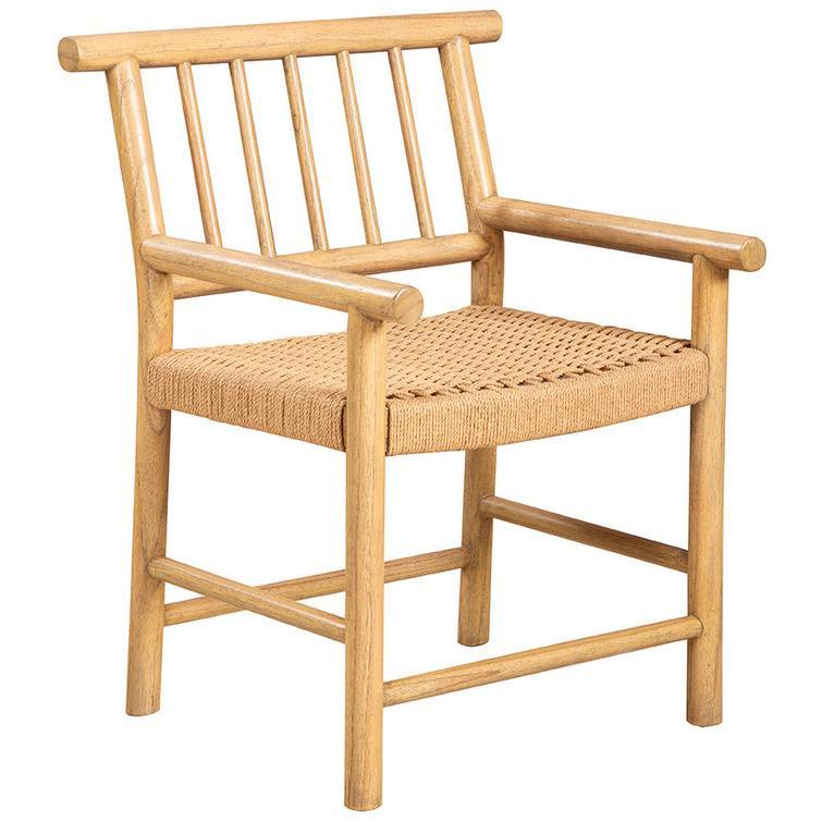 Bryson Creek Solid Wood Framed Armchair-Accent Chairs-Furniture Classics-LOOMLAN