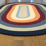 Bryson Multi-Colored Braid Outdoor Rugs-Outdoor Rugs-Colonial Mills-LOOMLAN