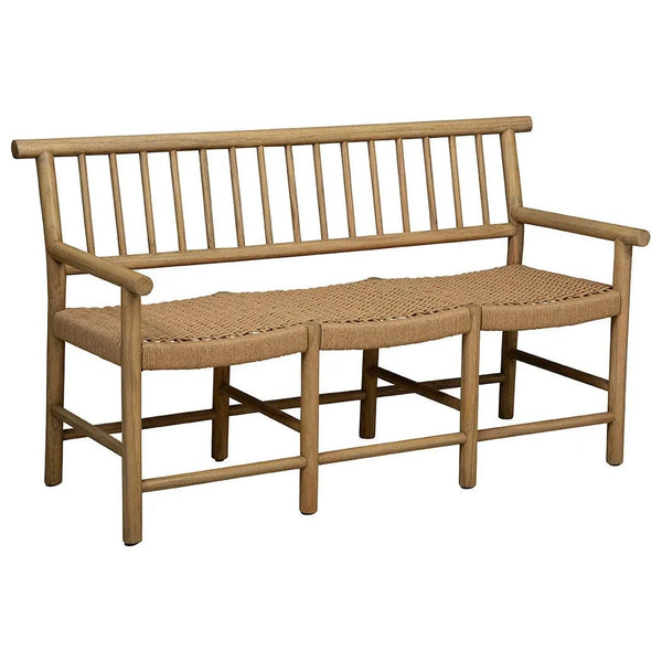 Bryson Creek Solid Wood Framed Bench