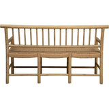 Bryson Creek Solid Wood Framed Bench