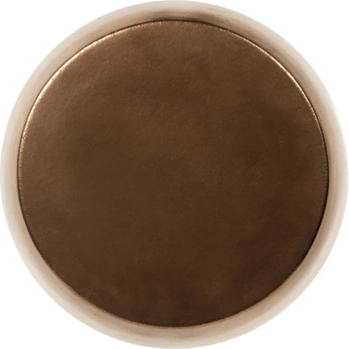 Bud Stool/Accent Table - Brown Outdoor End Table-Garden Stools-Seasonal Living-LOOMLAN