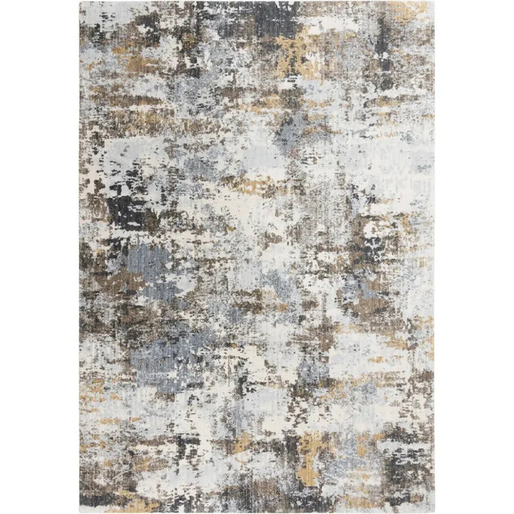 Bung Abstract Blue Large Area Rugs For Living Room - LOOMLAN - LOOMLAN - Area Rugs